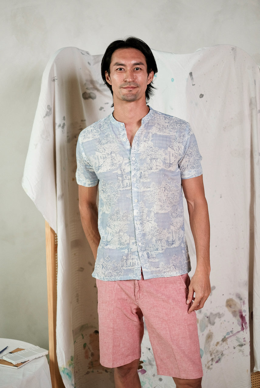 Ayden Men&#39;s Shirt - Blue