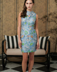 Lotus Jacquard Dress