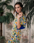 Faye Flutter Sleeves Knot Dress