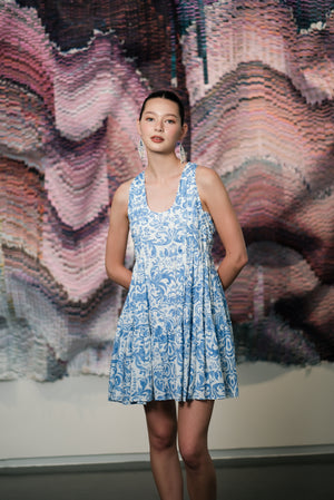 Paisley Resort Shift Dress