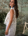 Lexi Lace Top (without pearls-BACKORDER)