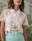 Bianca Lace Crop Top