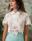 Bianca Lace Crop Top