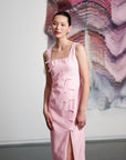 Hazel Bow Midi Dress