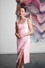 Hazel Bow Midi Dress