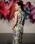 Violette Midi Cheongsam - Tulip Blooms