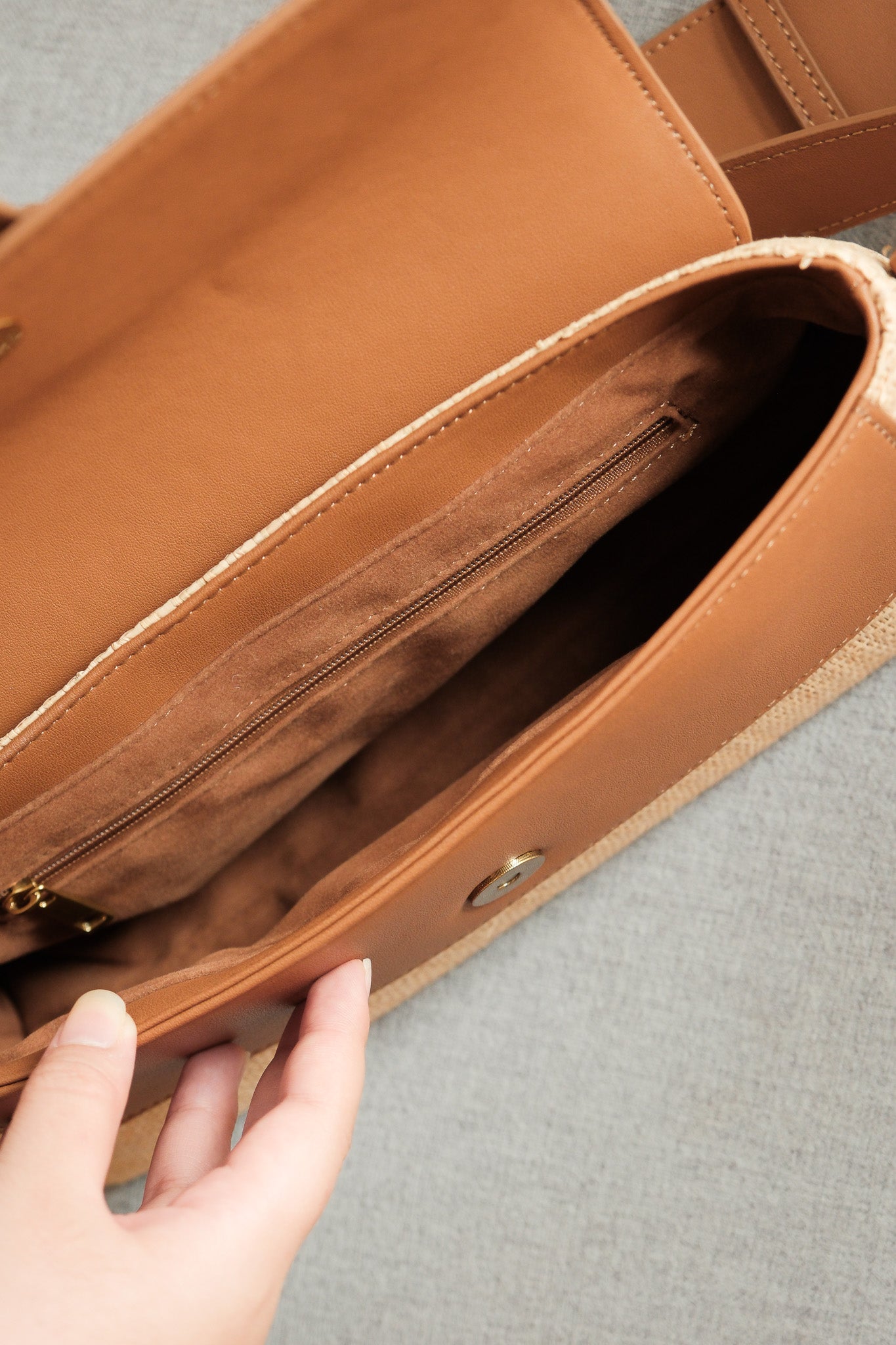 TMP Lani Bag - Tan / Black