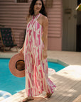 Teagan Halter Maxi Jumpsuit
