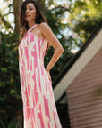 Teagan Halter Maxi Jumpsuit