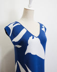 TMP Knits Reversible Two-Piece Pants Set - Blue & White