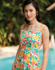 Cyndi Convertible Maxi Dress - Tropicana
