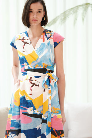 Cape Town Wrap Dress