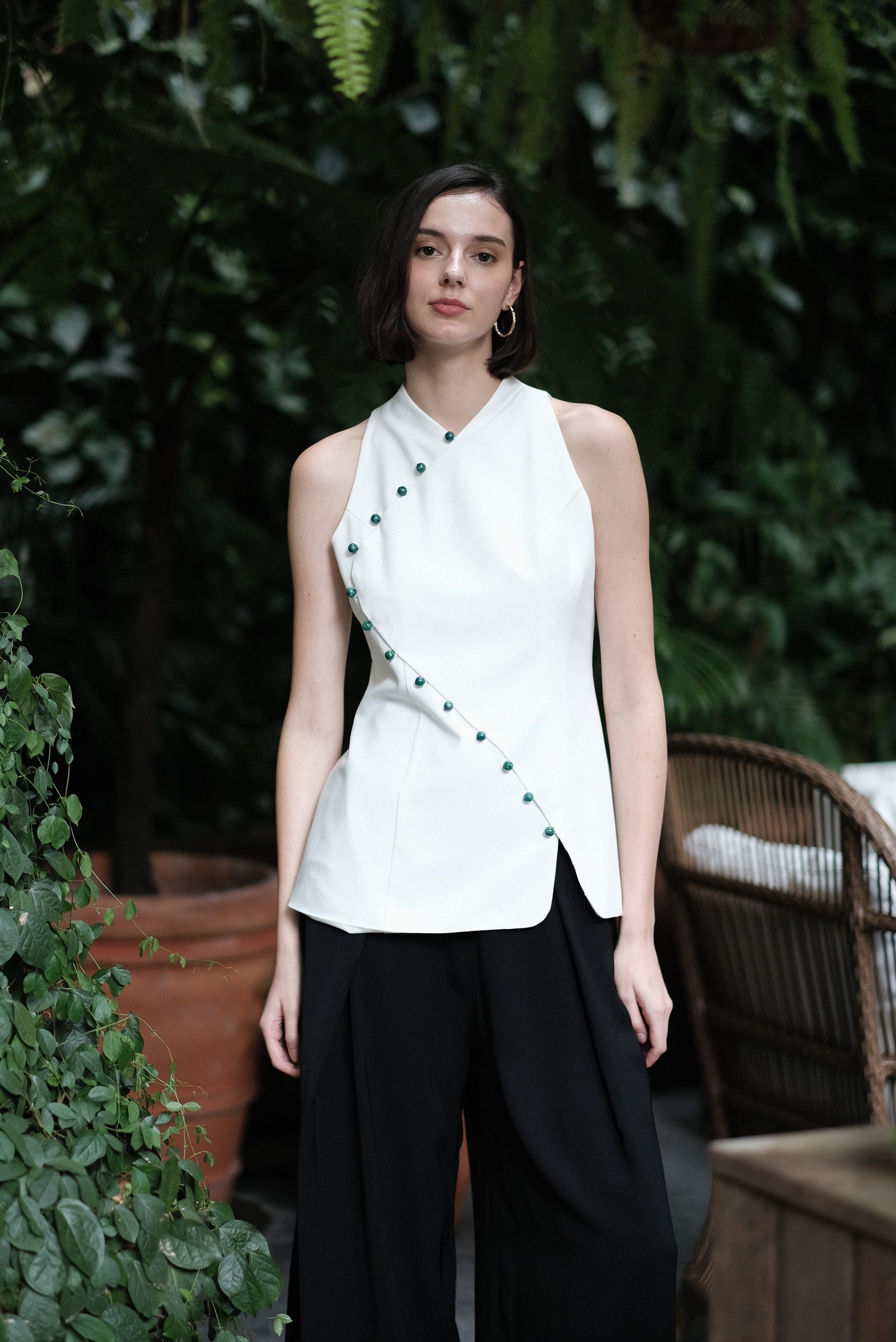 Donna Cheongsam Top