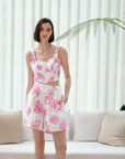 Abbey Shorts Set - Pink Floral
