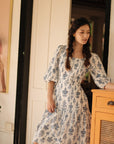 Josie Dress - Blue Blooms