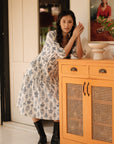Josie Dress - Blue Blooms