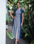 No Monday Blues Chambray Dress