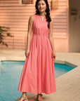 Tiana Eyelet Maxi Dress