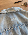 Savannah Embroidered Denim Jacket (BACKORDER)