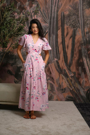Blush Magnolia Maxi Dress