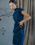 Sora Denim Shorts Set
