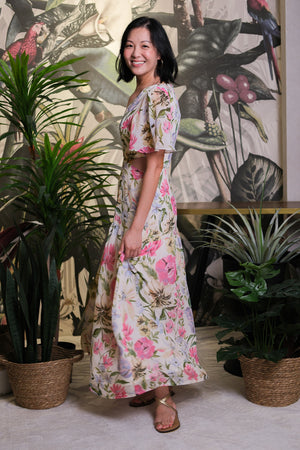 Magnolia Maxi Dress - Fairy Garden