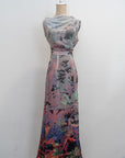 Sorrento Asymmetrical Dress - Mystic Jungle