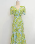 Areca Cut-Out Dress - Palms