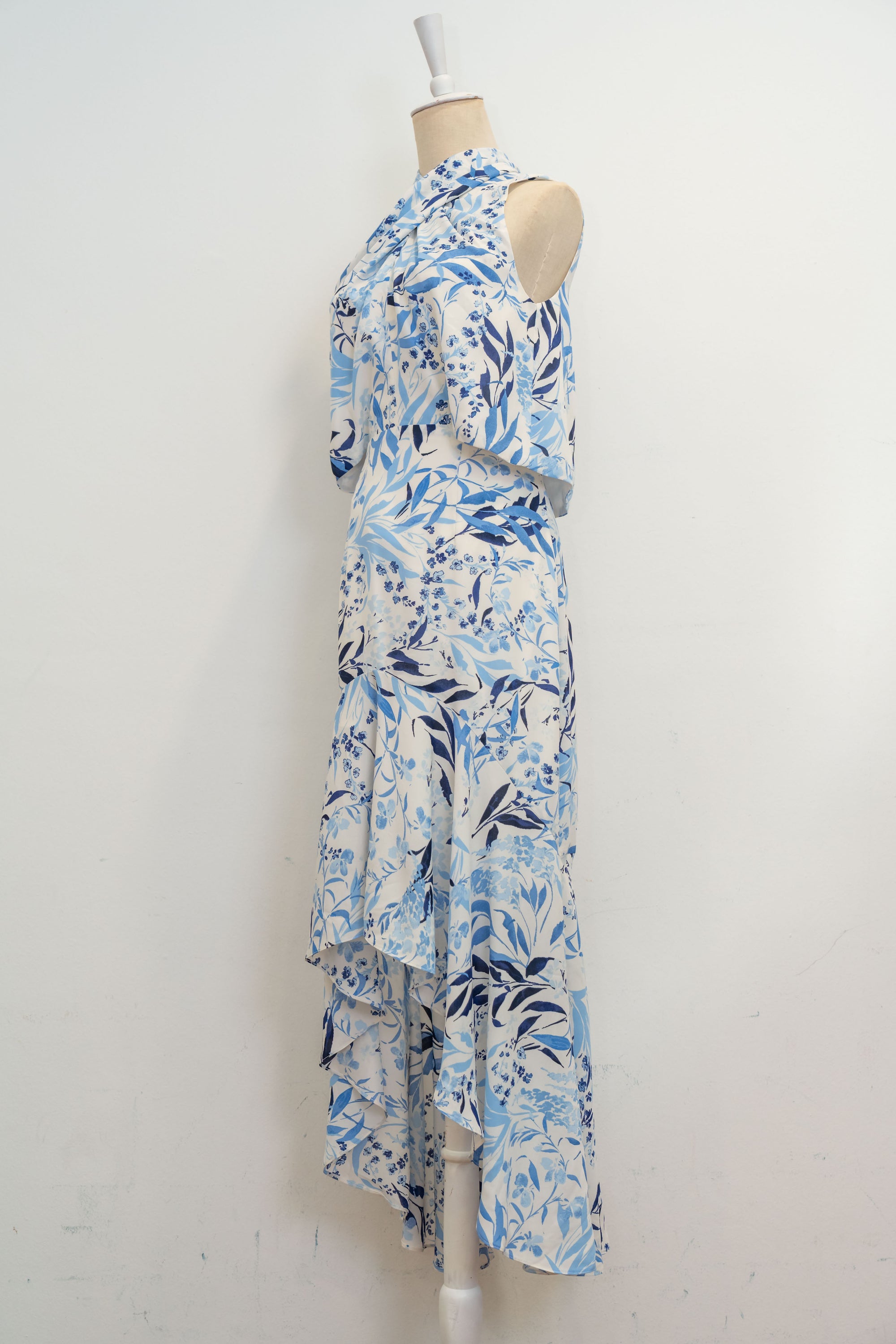 Selah Hi-low Dress - Blue Floral