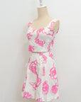 Abbey Shorts Set - Pink Floral