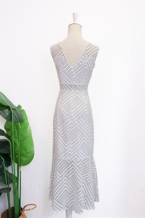 Olympia Midi Dress - White