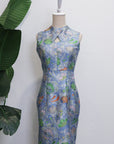 Lotus Jacquard Dress