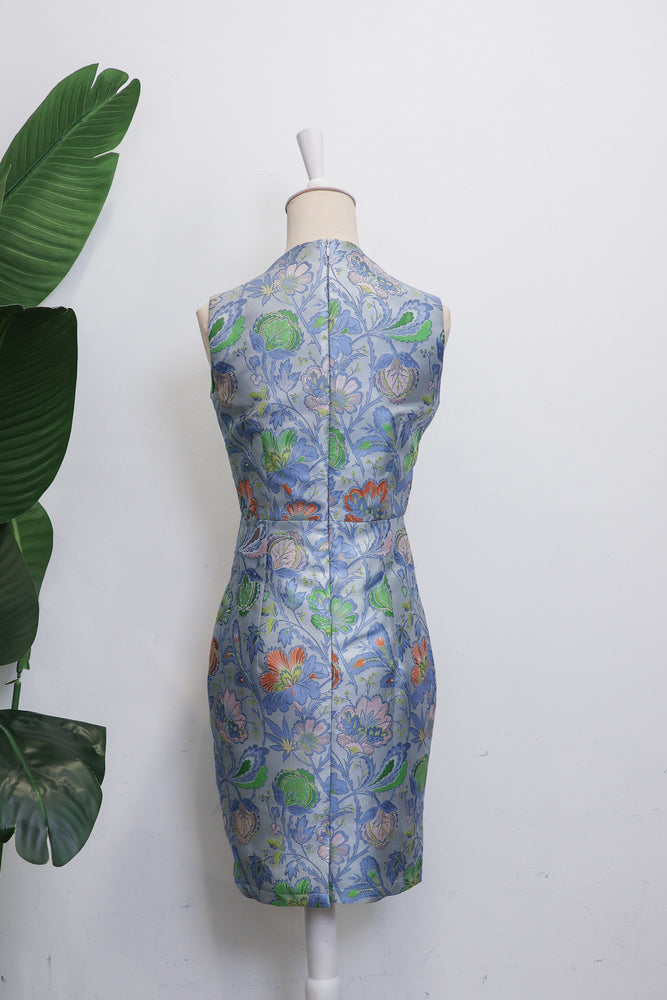 Lotus Jacquard Dress