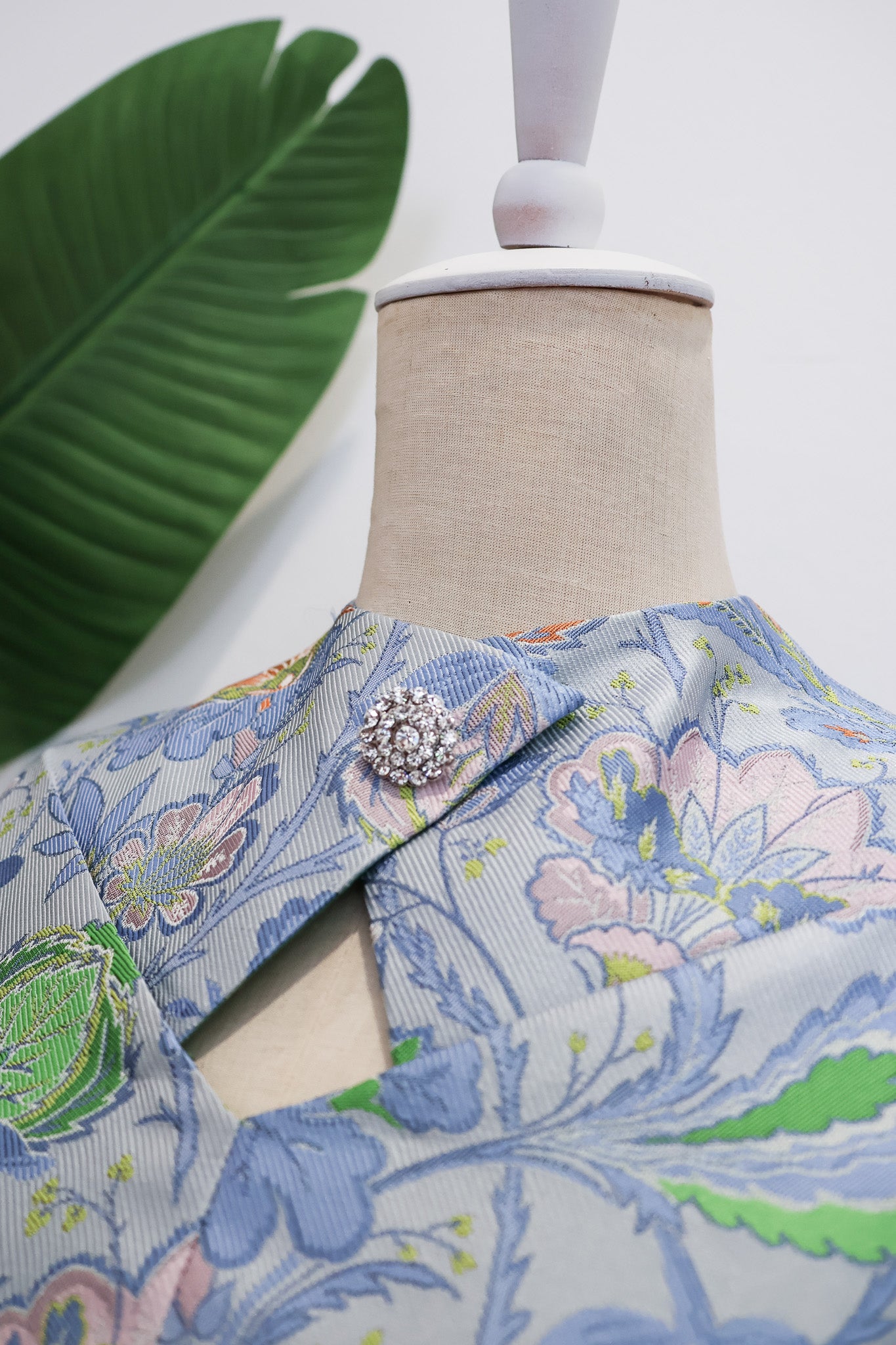 Lotus Jacquard Dress