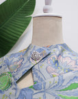 Lotus Jacquard Dress