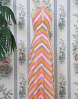 Rhea Halter Maxi Dress - Green-Yellow Paint Strokes / Pink-Yellow Paint Strokes