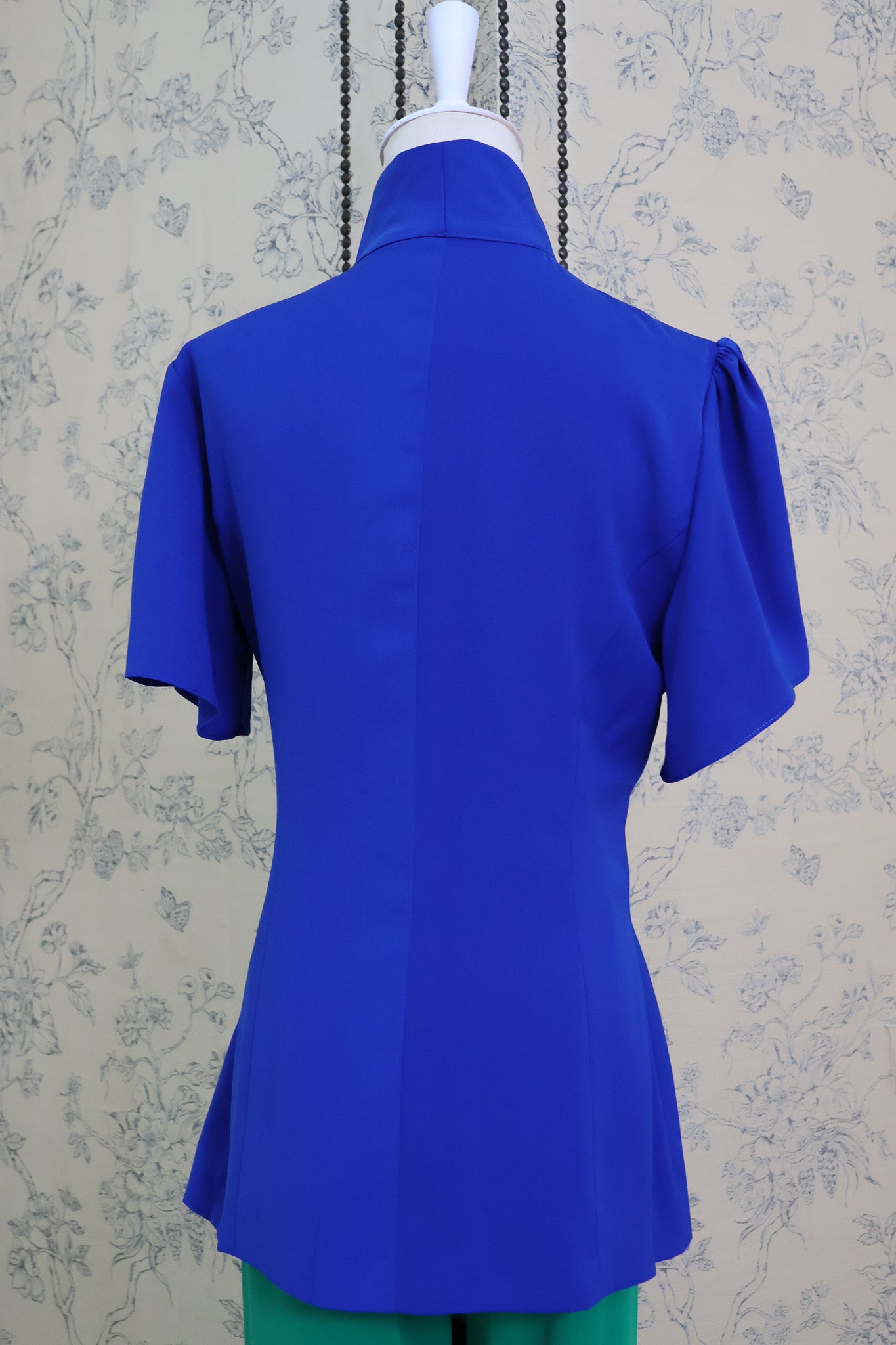 Samfu Jacket Top - Cobalt / Black