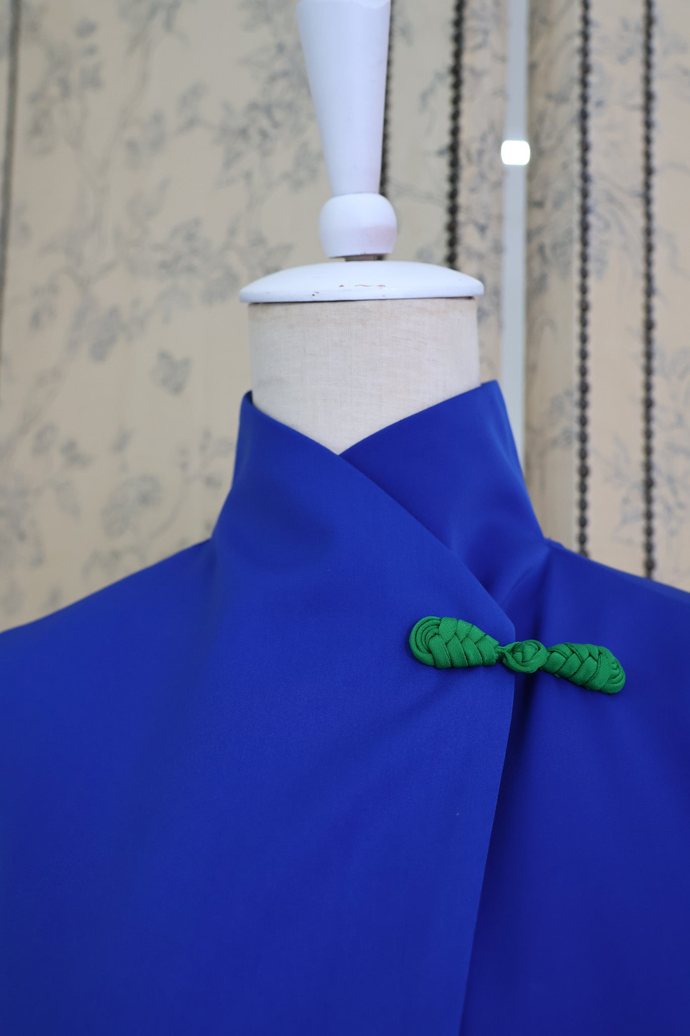 Samfu Jacket Top - Cobalt / Black