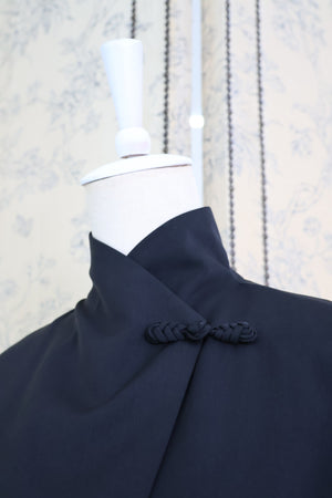 Samfu Jacket Top - Cobalt / Black