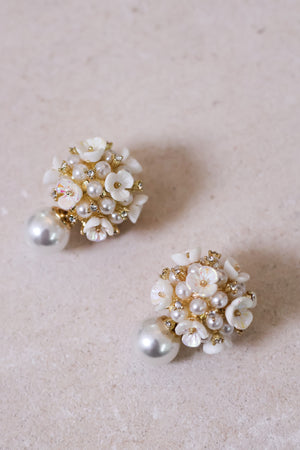 Enchanted Flower Ball Earrings (Pre-order)