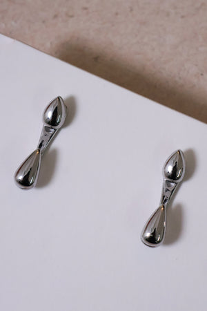 Dewdrops Stud Earrings - Gold / Silver