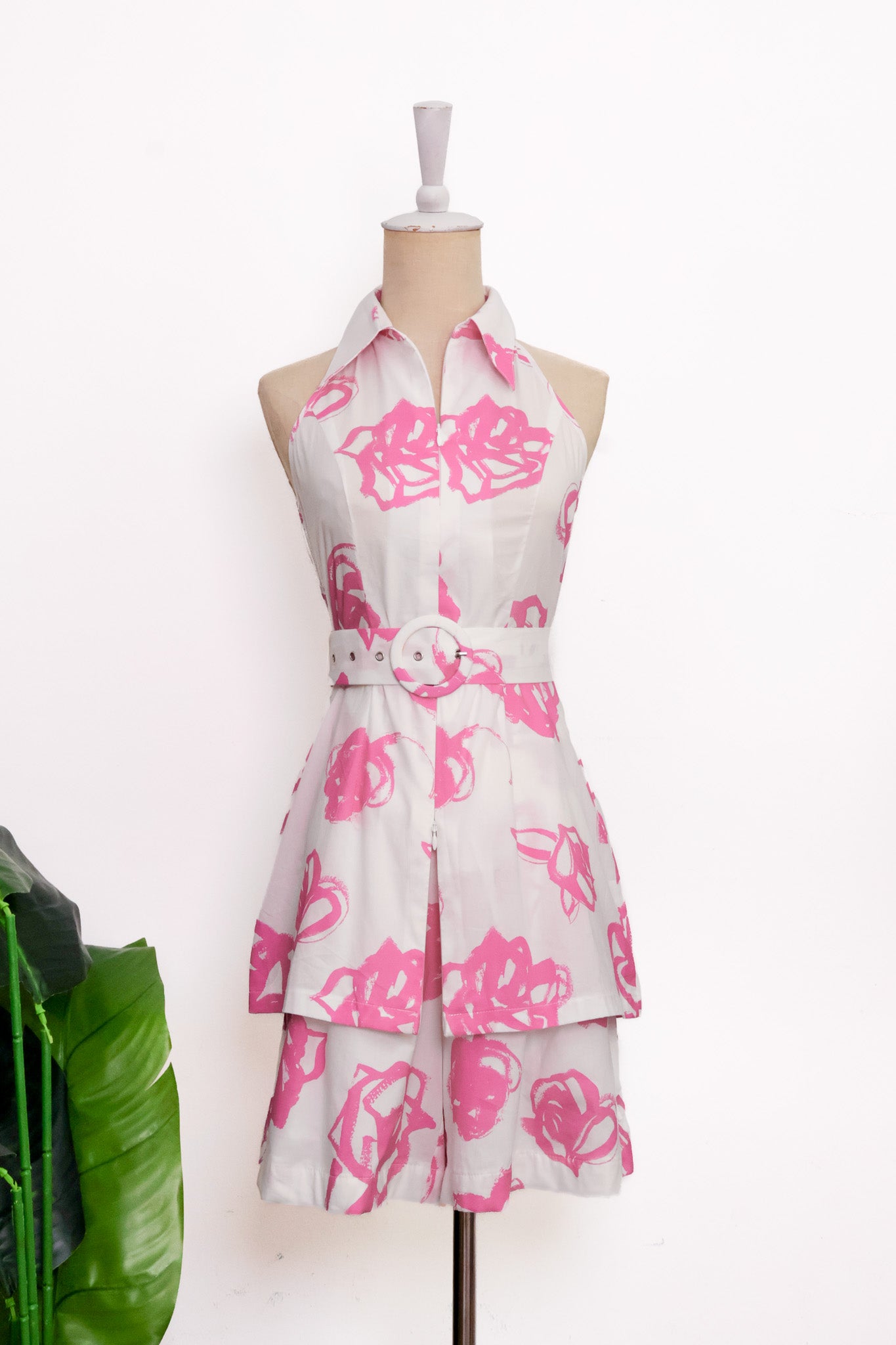 Heidi Zip Top - Tulip Blooms / Pink Floral