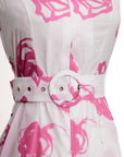 Heidi Zip Top - Tulip Blooms / Pink Floral