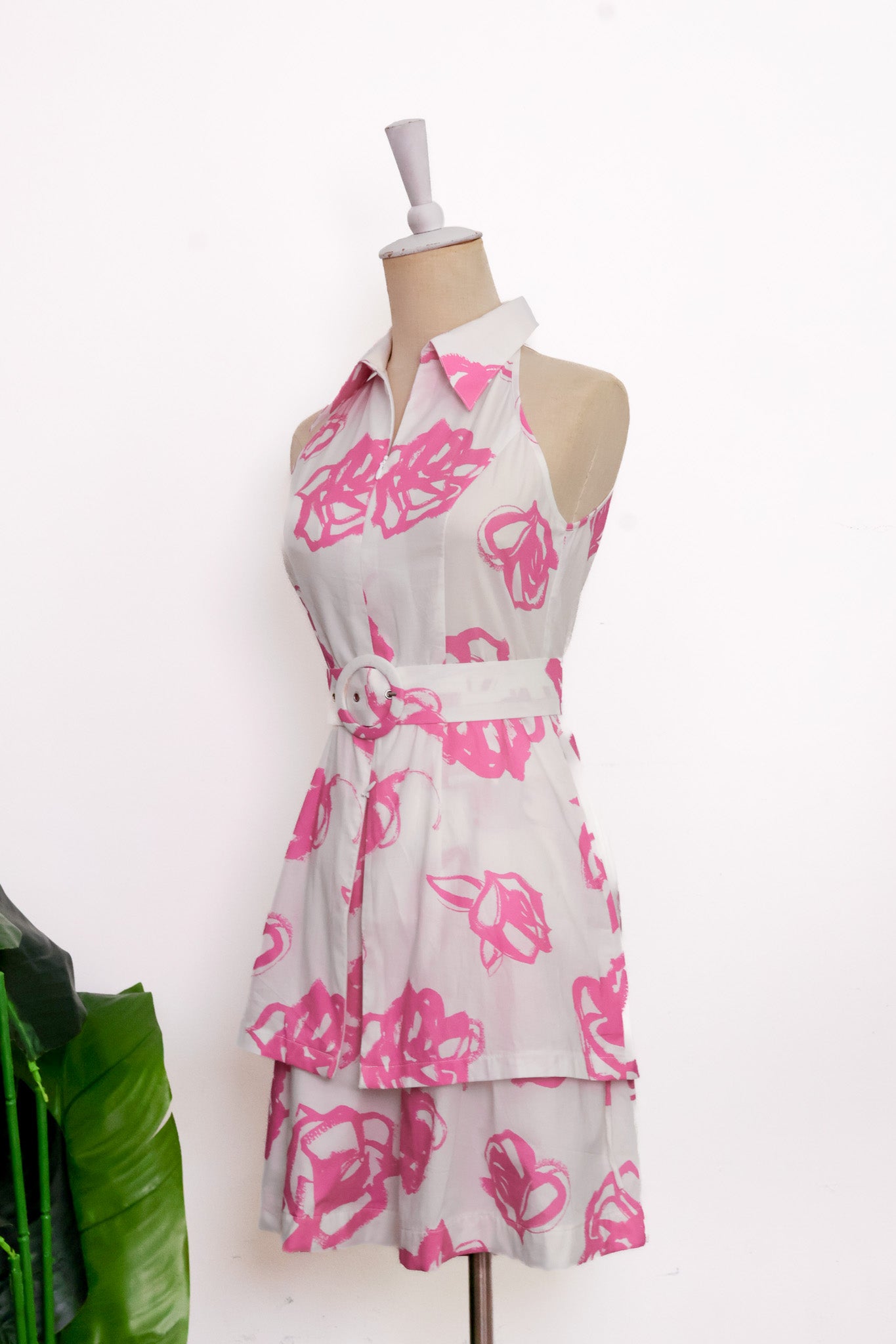 Heidi Zip Top - Tulip Blooms / Pink Floral