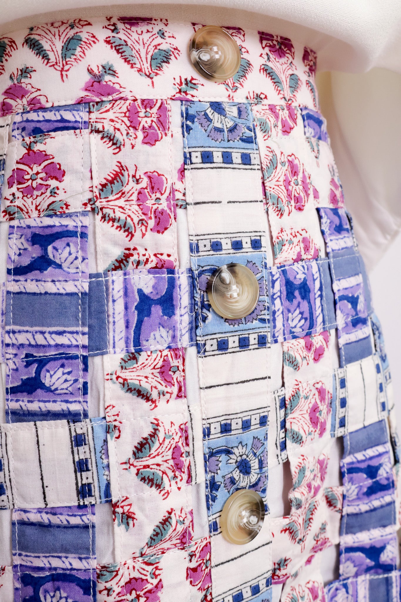 Wonder Skirt - Blueberry Floral / Vintage Floral / Violet Blooms