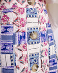 Wonder Skirt - Blueberry Floral / Vintage Floral / Violet Blooms