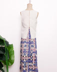 Wonder Skirt - Blueberry Floral / Vintage Floral / Violet Blooms