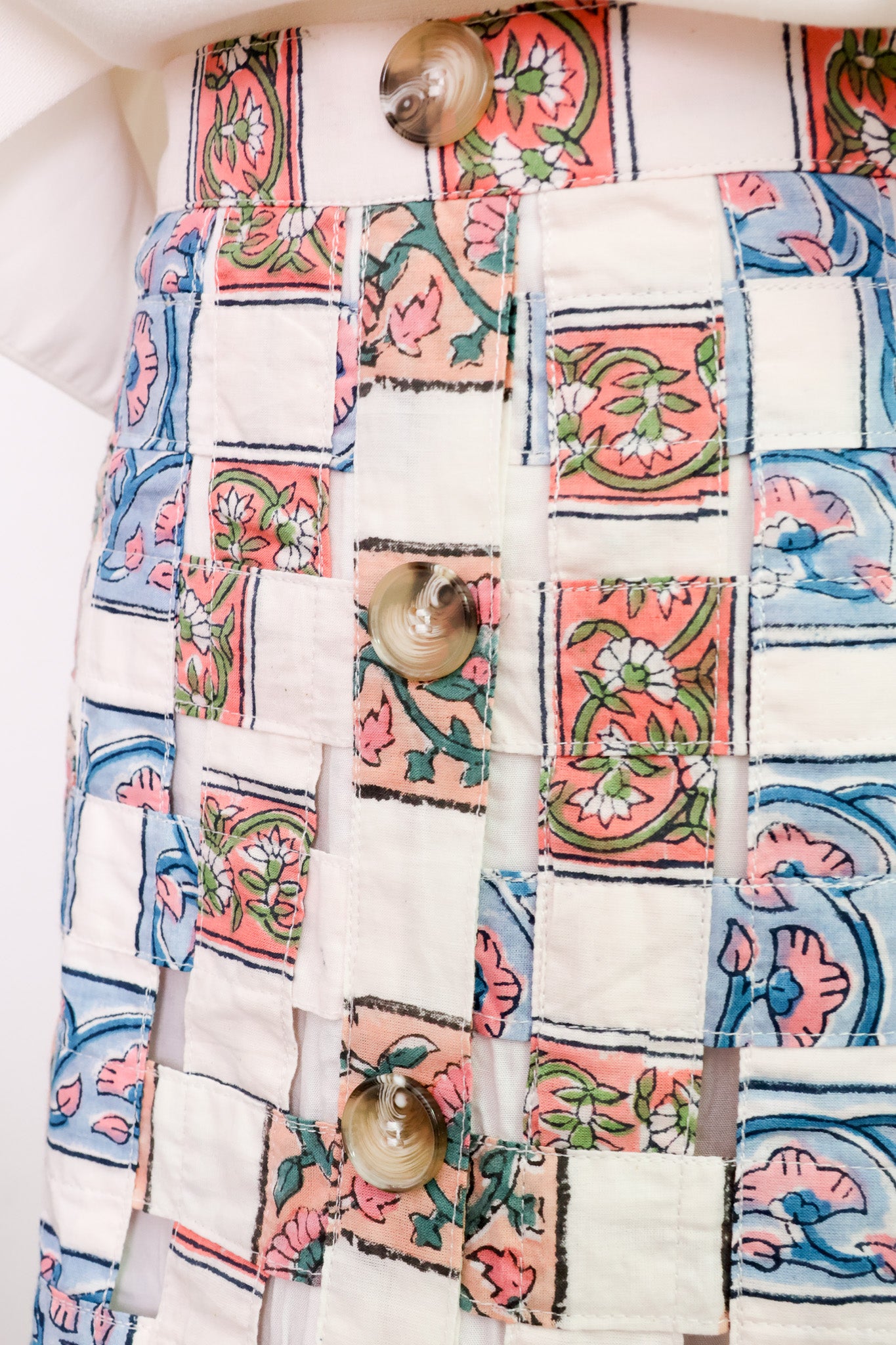 Wonder Skirt - Blueberry Floral / Vintage Floral / Violet Blooms