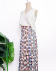 Wonder Skirt - Blueberry Floral / Vintage Floral / Violet Blooms
