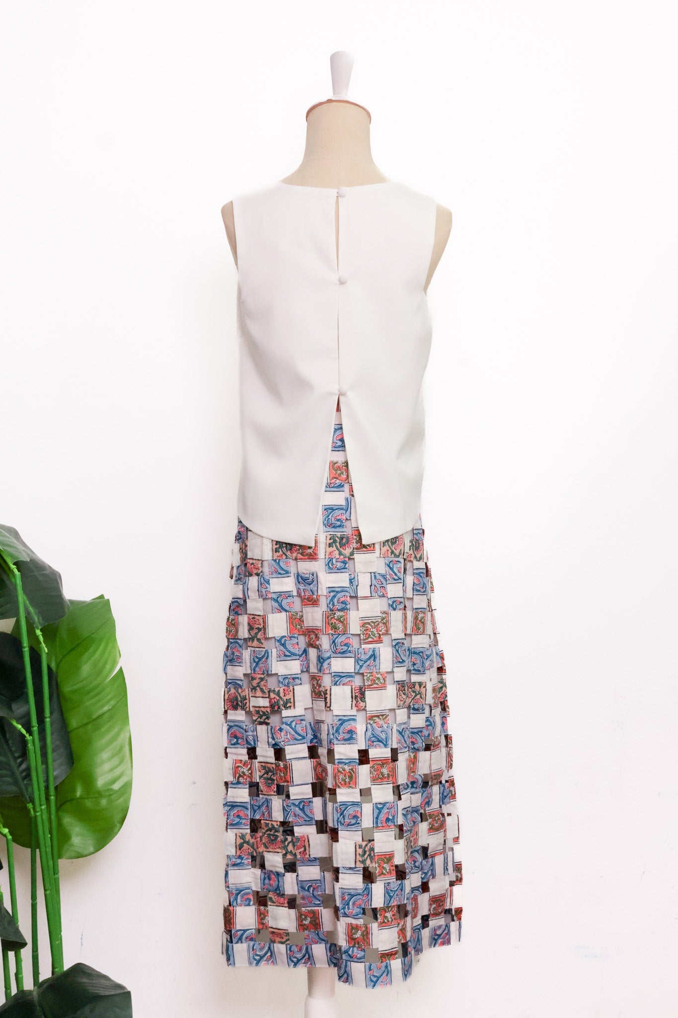 Wonder Skirt - Blueberry Floral / Vintage Floral / Violet Blooms